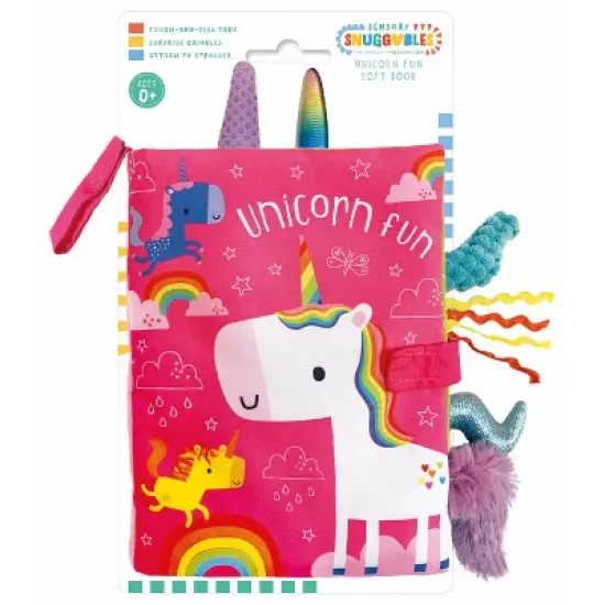Sensory Snuggables Unicorn Fun - by  Alexandra Robinson (Paperback) image {1}