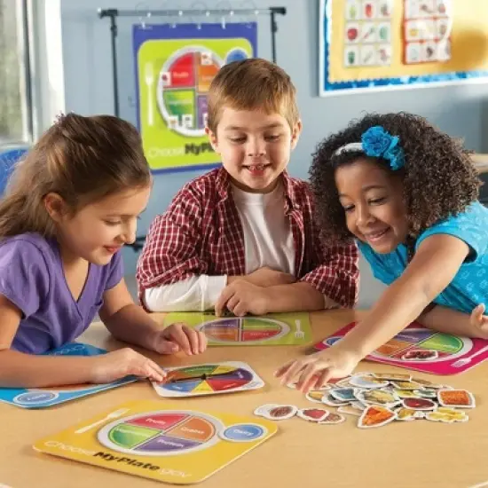Learning Resources Healthy Helpings MyPlate Game image {1}