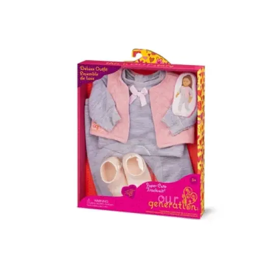 Our Generation Super Cute Tracksuit Outfit for 18" Dolls image {4}