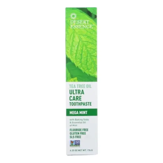 Desert Essence Mega Mint Tea Tree Oil Toothpaste - 6.25 oz image {5}