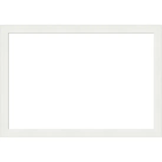Amanti Art Vanity White Narrow Framed Dry Erase Magnetic Board image {17}