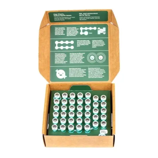 Better Battery Co. 40 AA Kit High Performance Certified Carbon Neutral Alkaline Batteries: Household Single-Use, 1.5V, Pack of 40 image {6}