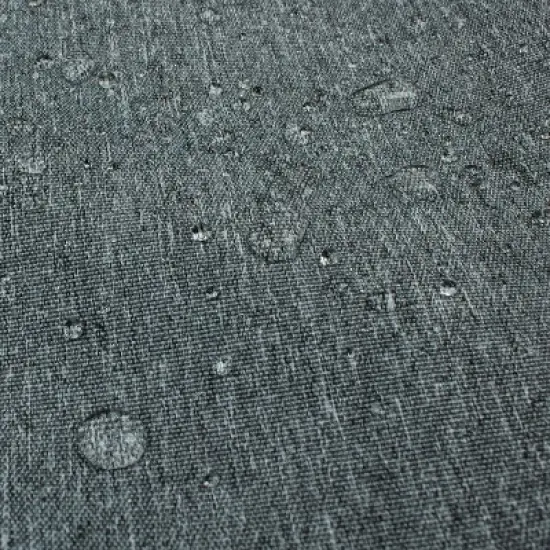 Summerset Shield Platinum 3-Layer Water Resistant Outdoor Loveseat Cover, Grey Melange image {4}