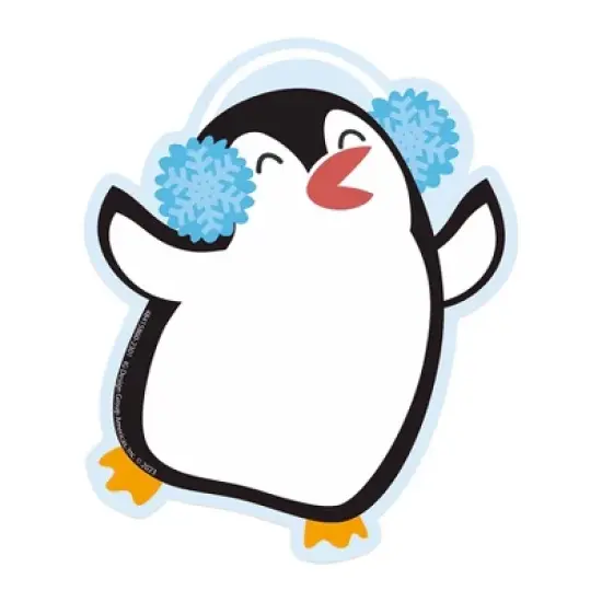 Eureka&reg; Winter Penguins Paper Cut-Outs, 36 Per Pack, 3 Packs image {2}