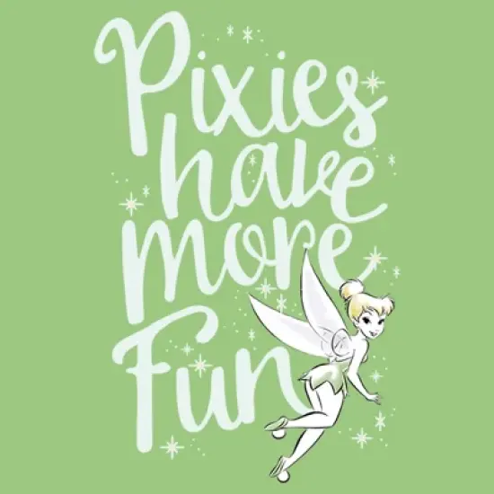 Girl's Peter Pan Tinkerbell Pixies Have More Fun T-Shirt image {1}