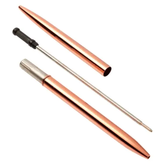 Juvale 12 Pack Ballpoint Rose Gold Pens for Women and Men, Business Students, Teachers, Office Supplies, New Employee Welcome Gifts, Guestbook, 6.4" image {6}