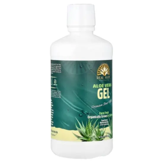 Real Aloe Aloe Vera Gel, 32 fl oz (946 ml) image {3}
