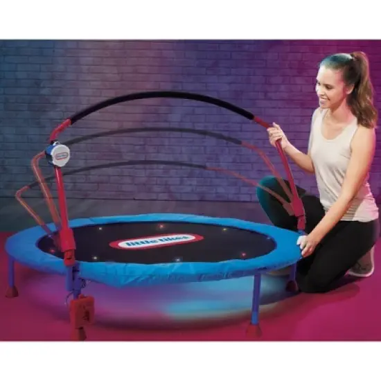 Little Tikes 4.5' Lights 'n Music Trampoline image {2}