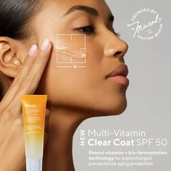 Murad Multi-Vitamin Clear Coat - SPF 50 - 1.7fl oz - Ulta Beauty image {2}