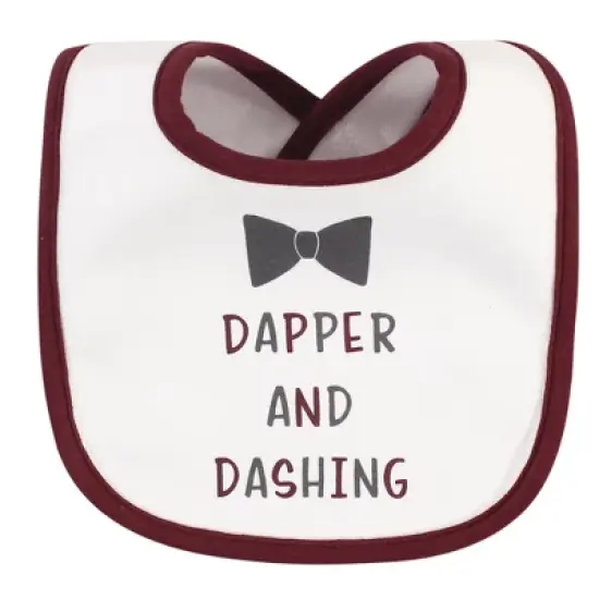 Hudson Baby Infant Boy Cotton Bibs 10pk, Ladies I Have Arrived, One Size image {1}