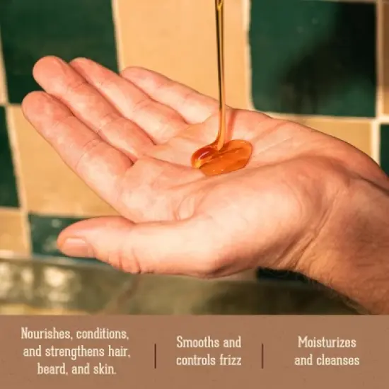 18.21 Man Made Sweet Tobacco 3-in 1 Travel Size Mens Shampoo+Conditioner+Body Wash, 3.4 oz image {5}