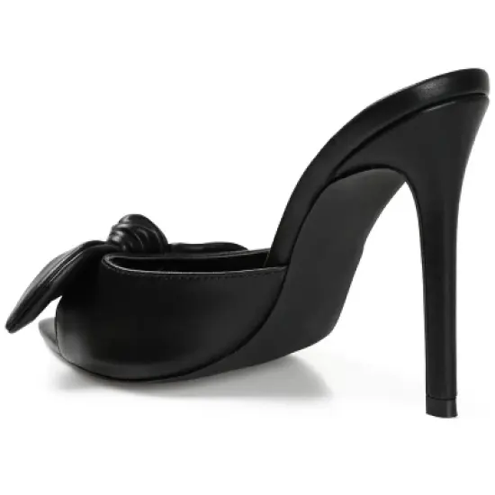 Journee Collection Womens Zelah Tru Comfort Foam Open Toe High Stiletto Pumps image {6}