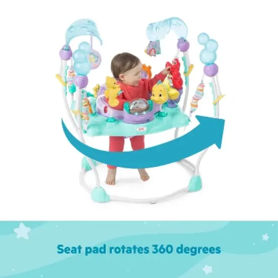 Bright Starts The Little Mermaid Sea of Activities Baby Jumper image {14}