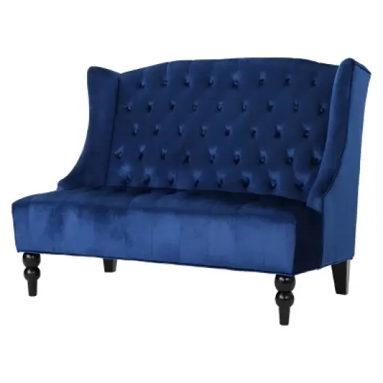 Leora Winged Loveseat - Christopher Knight Home image {7}