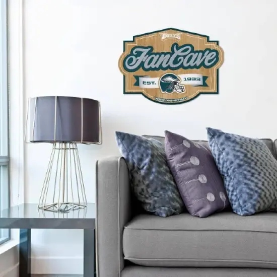NFL Philadelphia Eagles Fan Cave Sign image {1}