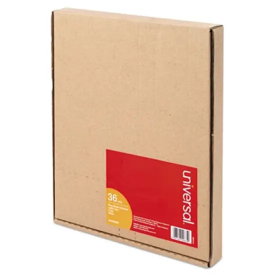 Universal Self-Tab Index Dividers, 5-Tab, 11 x 8.5, White, 36 Sets image {4}