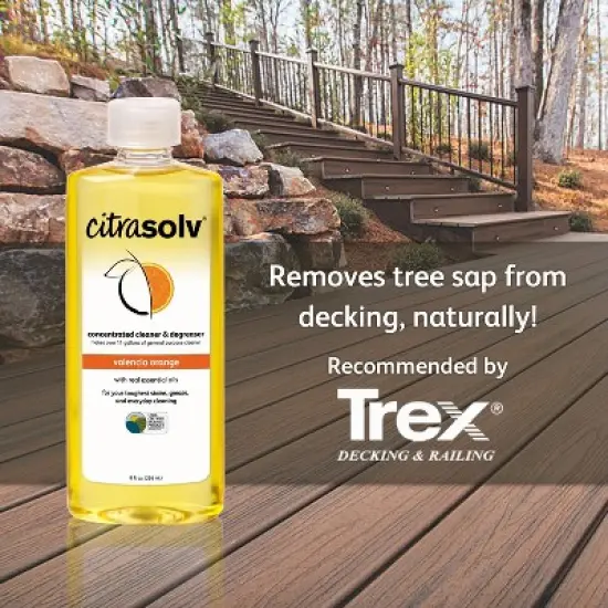Citra Solv Concentrated Cleaner & Degreaser, Deodorizer, Home & Outdoor, Adhesive Remover, Natural Orange Oil image {9}