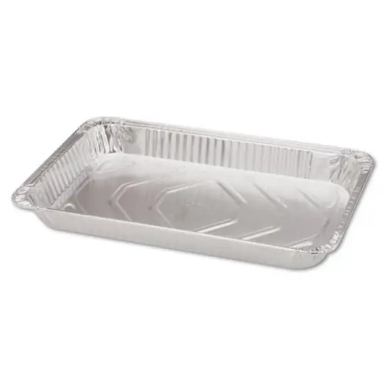 HFA Aluminum Steam Table Pans, Full-Size Deep, 2.19" Deep, 12.75 x 20.75, 50/Carton image {1}
