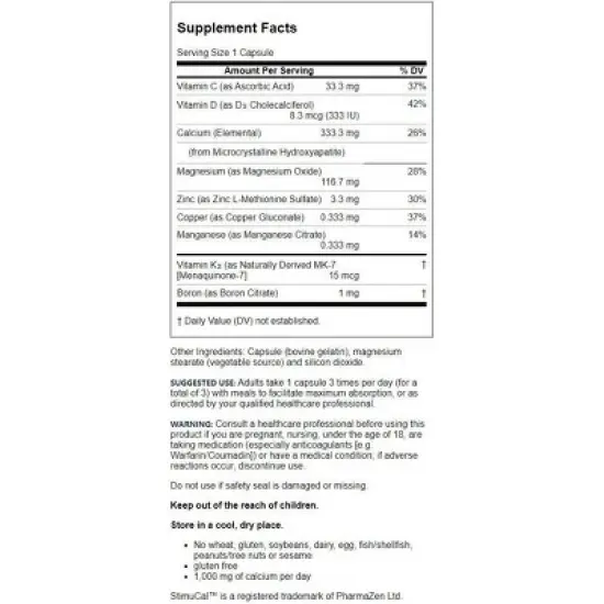Jarrow Formulas, Inc. 3 Per Day Boneup 180 Caps image {1}