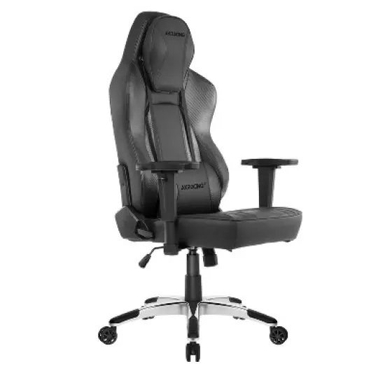 AKRacing Office Series Obsidian Computer Chair, Carbon Black PU (AK-OBSIDIAN) image {1}