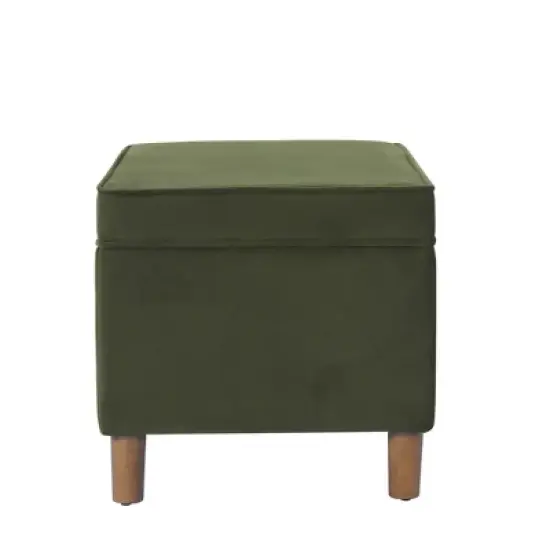 24" Dinah Storage Ottoman - HomePop image {1}