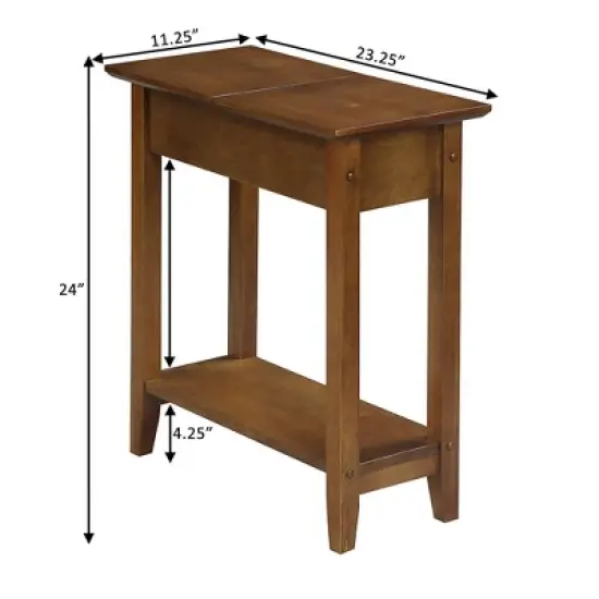 American Heritage Flip Top End Table - Johar Furniture  image {3}