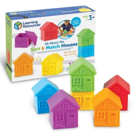 Learning Resources All About Me Sort & Match Houses image {3}