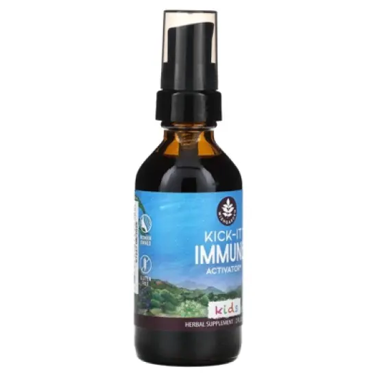 WishGarden Herbs Kids, Kick-It Immune Activator, 2 fl oz (59 ml) image {3}