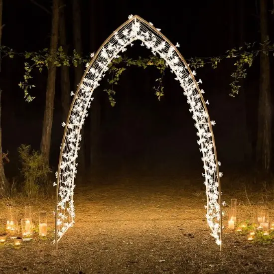 Productworks 38218 Lighted Archway, White image {1}