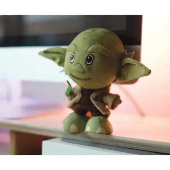 Seven20 Star Wars Yoda Stylized Plush Character And Enamel Pin | Measures 7 Inches Tall image {5}