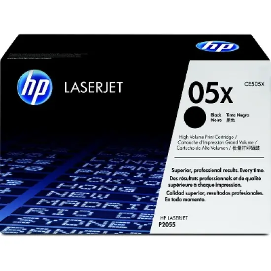 HP 05X High Yield Black Original LaserJet Toner Cartridge, ~6,500 pages, CE505X image {5}