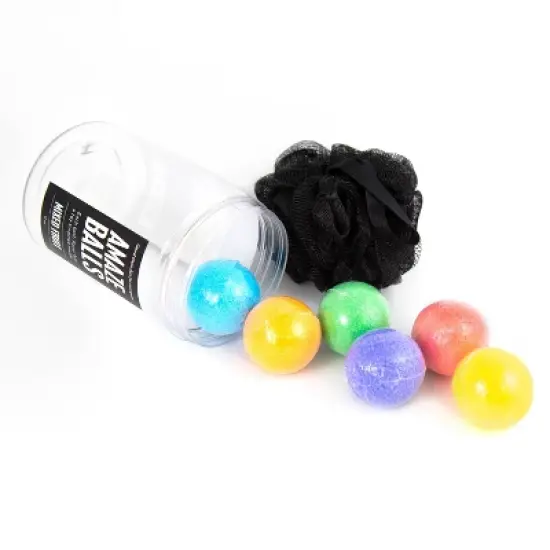 Da Bomb Bath Fizzers Amaze Balls Fruit Bath Bomb Jar - 12oz image {2}