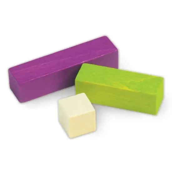 Learning Resources Cuisenaire Rods Small Gr Wood, Common Core, Math, Ages 4+ image {2}