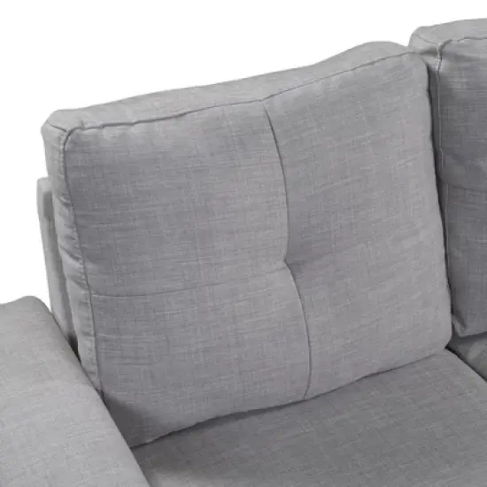 108" Reversible L-Shape Sectional Sofa Couch with Storage Ottoman-ModernLuxe image {9}