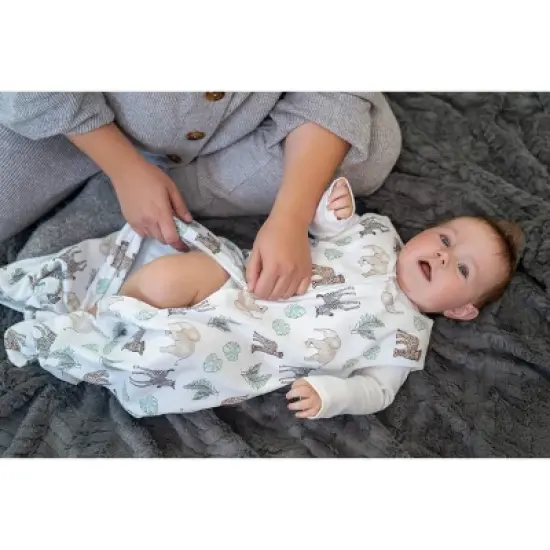 aden + anais essentials Cotton Easy Sleeping Bag - Jungle Animals image {2}