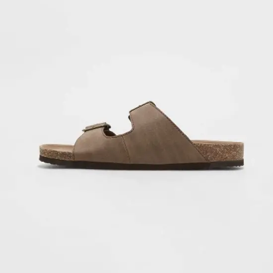 Men's Ashwin Two Band Footbed Sandals - Goodfellow & Co&trade; image {1}