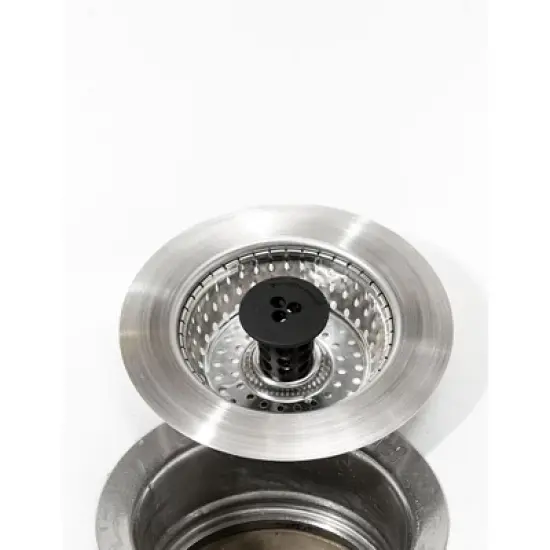 Kitchen SinkShroom (Stainless) Strainer with Built-in Anti-Clog Technology image {4}
