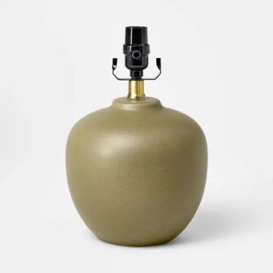 Ceramic Lamp Base Green - Threshold&trade; designed with Studio McGee image {1}