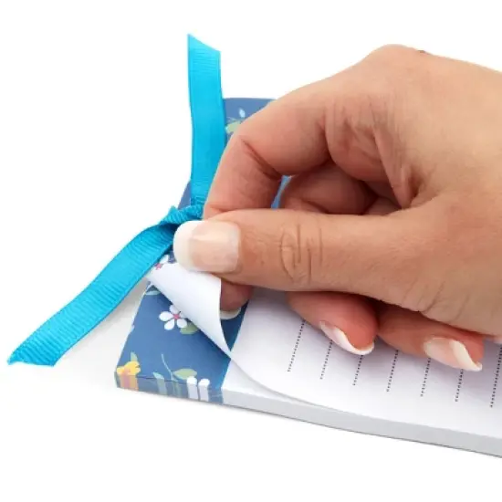 Juvale 6-Pack Magnetic Notepads for Refrigerator - Floral Shopping List, To-Do, Memo, Scratch Pads (4x8 In, 60 Sheets Each) image {5}