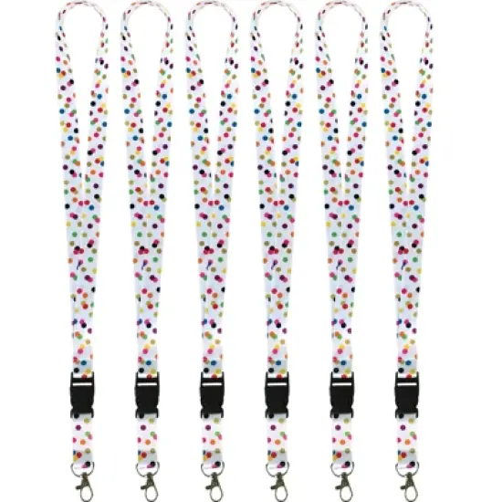 Teacher Created Resources&reg; Confetti Lanyard, Pack of 6 image {2}