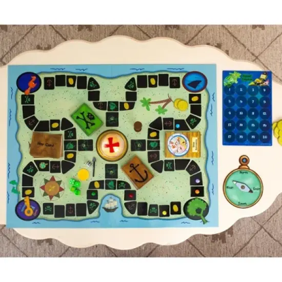 Golden Bell Studios Nickelodeon SpongeBob SquarePants Flying Dutchman's Treasure Hunt Board Game image {4}