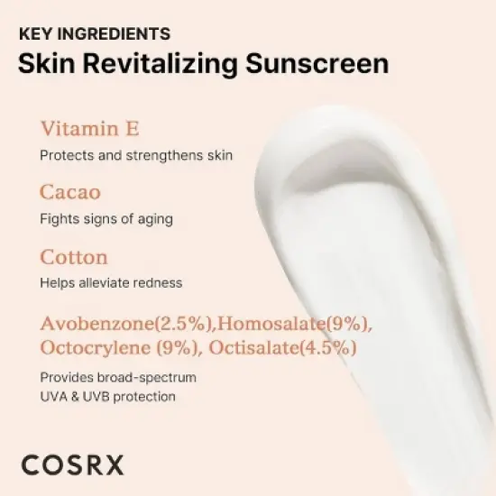 COSRX Vitamin E Vitalizing Sunscreen - SPF 50 - Ulta Beauty image {2}
