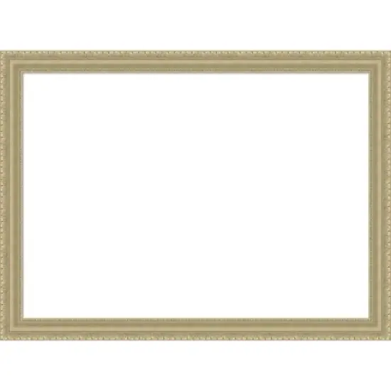 Amanti Art Champagne Teardrop Framed Dry Erase Magnetic Board image {13}