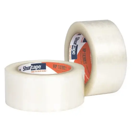 Shurtape  Carton Sealing Tape, 1.8 mil, Clear, PK6 HP 200 image {1}