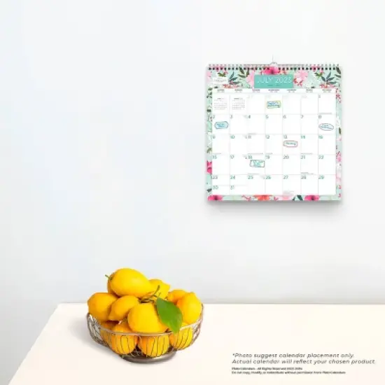 Plato 2023-2024 Wall Calendar 12"x12" House of Turnowsky Flower Shop image {4}