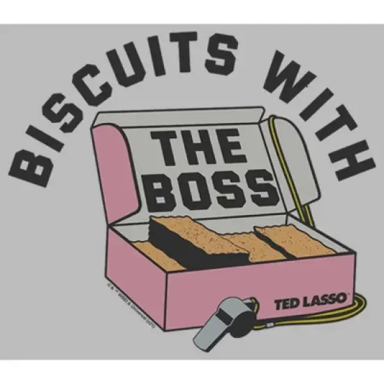 Men's Ted Lasso Biscuits With The Boss T-Shirt image {1}