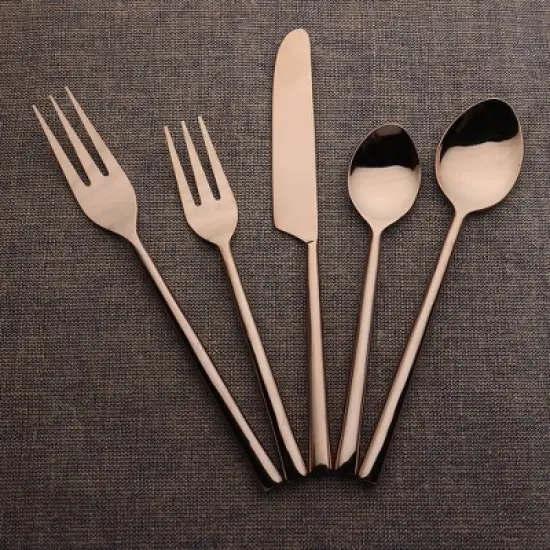 Sundance PVD 5 Pc. Flatware Set image {1}