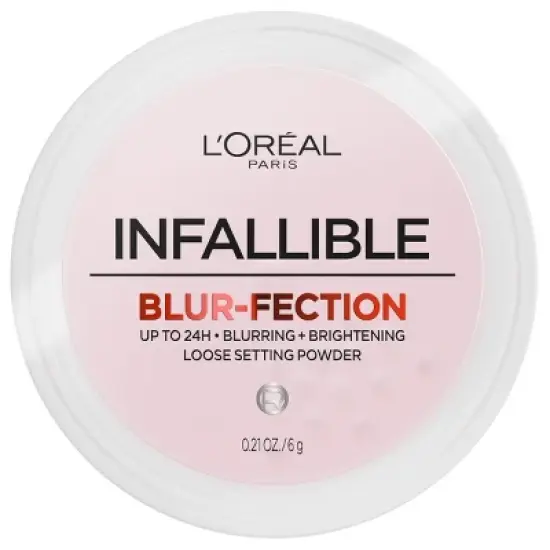 L'Oreal Paris Infallible Blur-fection Longwear Loose Setting Powder - 0.21oz image {11}