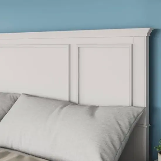 Naples Headboard Off White (Full/Queen) - Home Styles image {9}