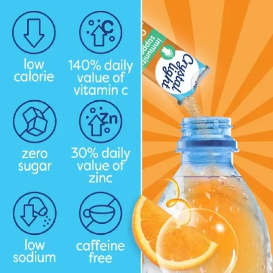 Crystal Light Hydrate Orange - 10ct/1.8oz image {4}